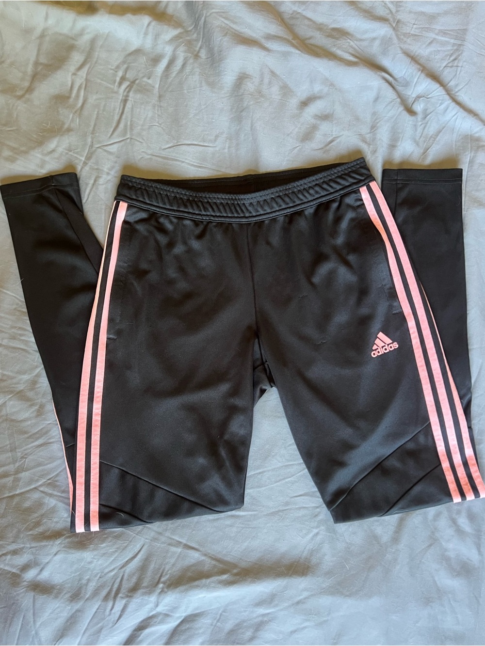 adidas Tiro Essentials Pants Sweatpants track Pink Stripes